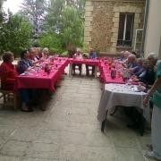 Déjeuner en terrasse