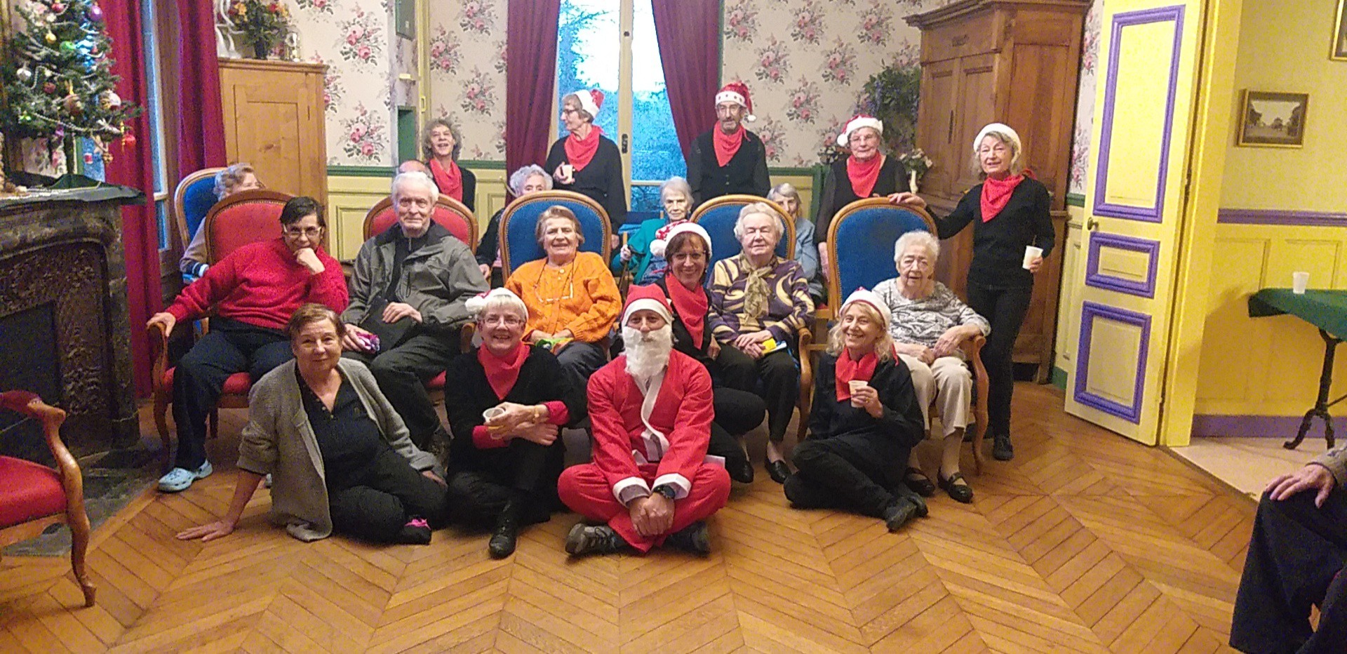 Visite surprise pour Noel