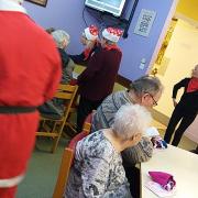 Visite surprise pour Noel