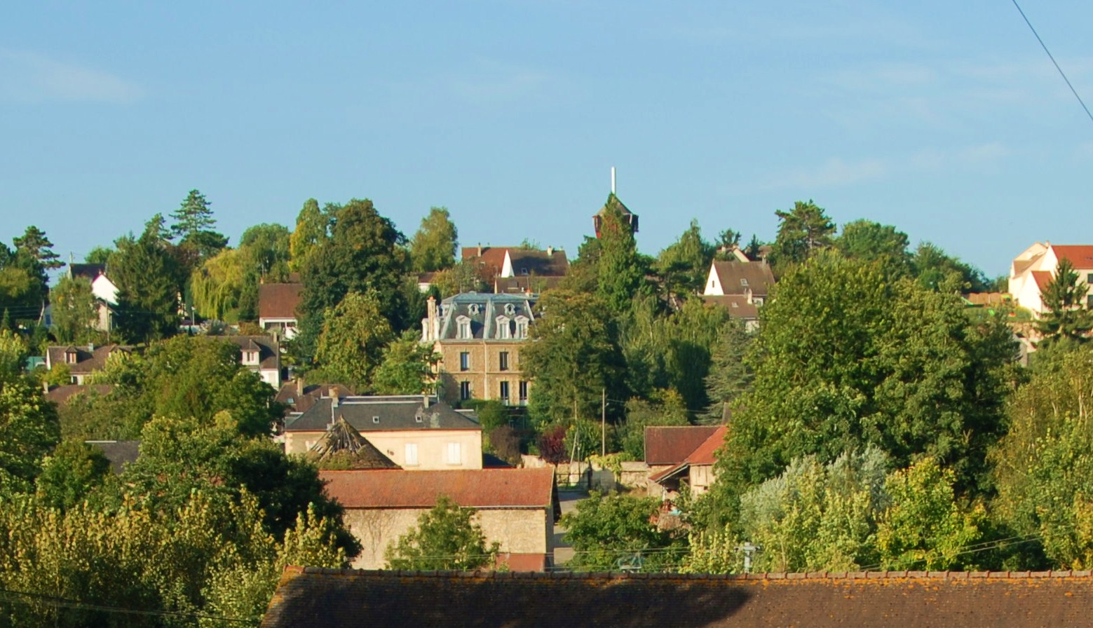 Vue du village Résidence sénior Maison de Retraite Ma Vallée Us Val d'Oise 95